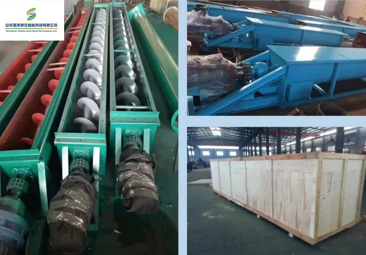 Horizontal or Angled Tubular Ushape Grain Screw Conveyor